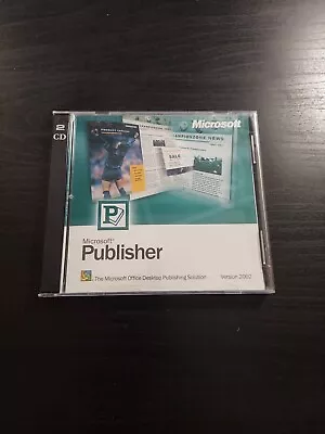Microsoft Office Publisher Version 2002 Used • $6