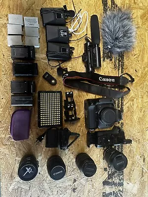 £402.90 • Buy Canon EOS Rebel T4i / EOS 650D 18.0MP Digital SLR Camera - Black (Kit W/ EF-S IS