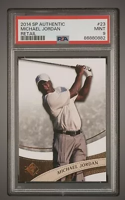 2014 SP Authentic #23 Michael Jordan PSA 9 Mint 🔥🔥🔥🔥 • $39.99