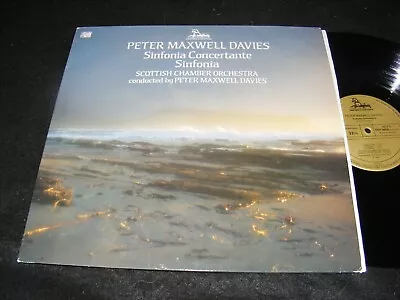 1986 UNICORN Label Digital LP PETER MAXWELL DAVIES Sinfonia Concertante SCOTTISH • $7.50