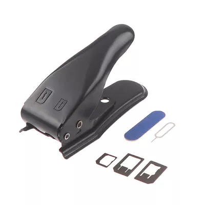 Multi-function Dual 2 In 1 Nano Micro SIM Card Cutter For Smart Phone Acce-qe • $12.42