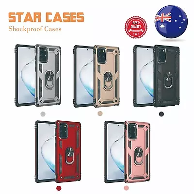 Shockproof Magnetic Ring Case Cover For Samsung S20 Plus Ultra S10 5G S10e S9 S8 • $11.99