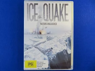 Ice Quake Nature Unleashed - DVD - Region 4 - Fast Postage !! • $14.99