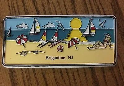$2.99 • Buy Brigantine New Jersey Shore Nj Beach Frdige Refriderator Magnet  Brig Ac