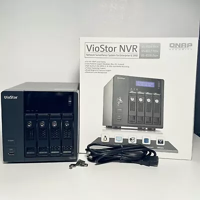 QNAP VioStor VS-4112 Pro+ NVR NAS 16TB 4 Western Digital Red HDDs 12 CAM LICENSE • $799.99