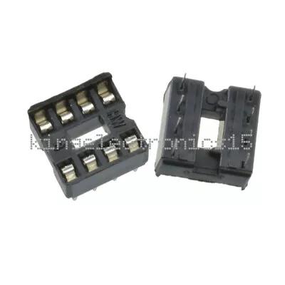 20PCS 8pin DIP IC Socket Adaptor Solder Type Socket Pitch Dual Wipe Contact • $1.68