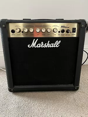 £75 • Buy Marshall MG15CDR 15 Watts Guitar Amp Amplifier MG Series