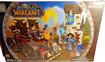 2012 Mega Bloks World Of Warcraft Demolisher Attack 299 Pieces New In Box • $34.95