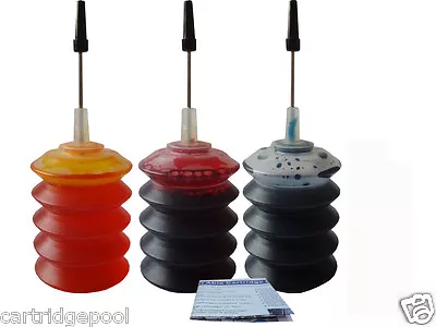 3X30ML Refill Ink For Canon CL-241 PIXMA MG2120 MG2220 MG3120 MG3122 MG3220 CMY • $10.49