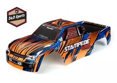 Traxxas 3620T Body Stampede VXL Orange & Blue • $39.95