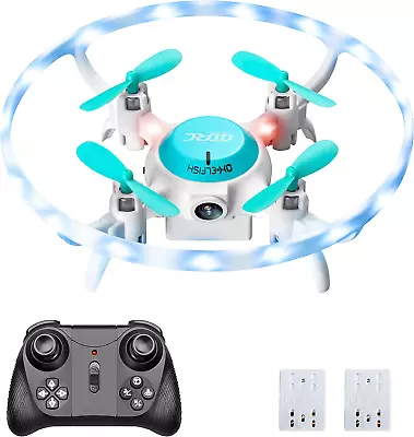 V5 Mini Drone For Kids With LED Blue&Green Light Remote Control Drone For Beginn • $38.99