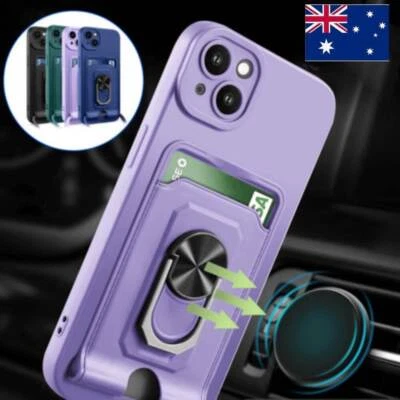 $10.88 • Buy For IPhone 14 Pro Max 13 12 11 XS Max 7/8 Slot TPU Case Shockproof Cover Card