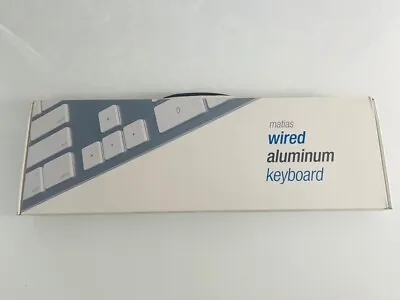 Matias FK318S Wired Aluminum Keyboard For IMac (Silver) • £76.73