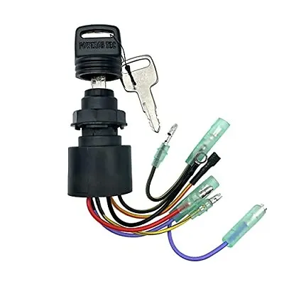 Boat Ignition Switch With Key Replacement For Mercury Mariner Outboard Motor Con • $33.29