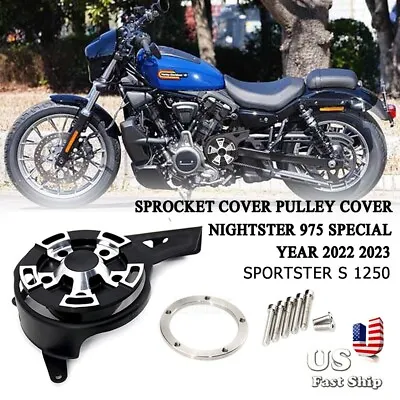 $133.94 • Buy RH 975S Left Sprocket Drive Pulley Engine Protector For Nightster 975 2022 2023