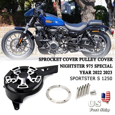 $133.94 • Buy RH 975S Left Sprocket Drive Pulley Engine Protector For Nightster 975 2022 2023