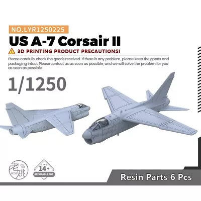 Yao's Studio LYR1250225 1/1250 Military Model Kit US A-7 Corsair II • $5.99