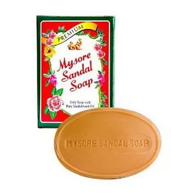 Mysore Sandalwood Soap 75g - 1 -10 Bars Sandalwood Oil  Ayurvedic • £99.99