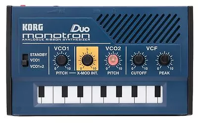 KORG Hand's Palm Size Analog Synthesizer Monotron Duo Simple • $56.90