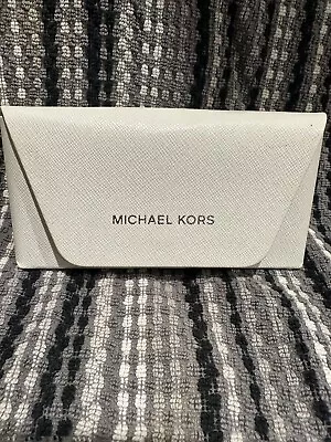 New Michael Kors White Authentic Eyewear Eyeglasses Glasses Case Only • $5.40