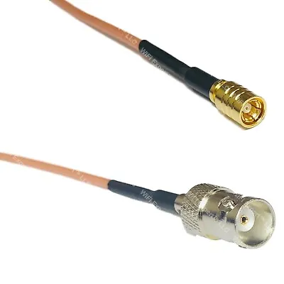 RG316 SMB FEMALE To BNC FEMALE RF Cable Rapid-SHIP LOT • $11.99