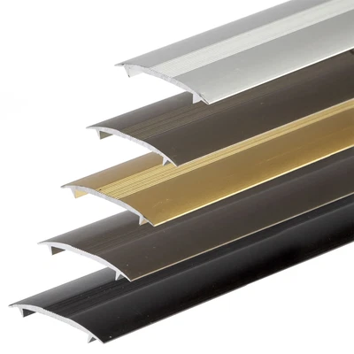 £7.99 • Buy Carpet Door Threshold Trim Aluminium Floor Bar Ramp Strip Edge 1m 36mm