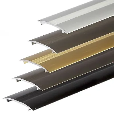 Carpet Door Threshold Trim Aluminium Floor Bar Ramp Strip Edge 1m 36mm • £7.99