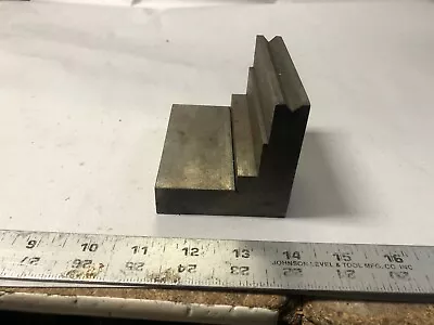 MACHINIST LATHE TOOL MILL Tool Makers Angle Step Plate Block Fixture GrnC • $47.99