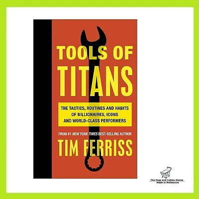 $31.50 • Buy Tools Of Titans By Timothy Ferriss Paperback Book BRAND NEW FAST & FREE SHIPPING