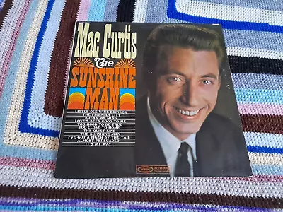 Mac Curtis The Sunshine Man LP Vinyl Promo BN26419 Epic Records USA 1968 • £12.99