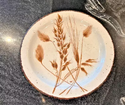 Midwinter Stonehenge WILD OATS 7  Bread Butter Plate Brown Grains England • $9.75