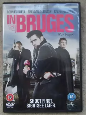 In Bruges: Colin Farrell Brendan Gleeson Ralph Fiennes (DVD 2008) • £7.89