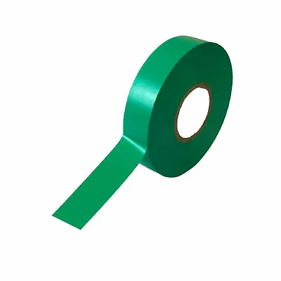 6X PVC Electrical Insulating Tape Flame Retardant Coloured Insulation 19mm 33M • £8.65