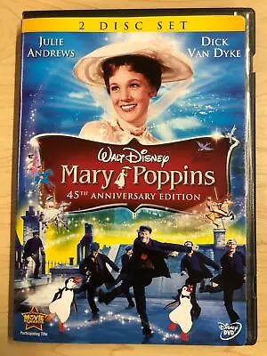 Mary Poppins (DVD Disney 45th Anniversary Edition 1964) - J1022 • $4.99