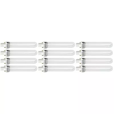 12 Pcs 9 Watt UV Replacement Bulb Nail Lamp Tube LED Bulbs Grill • £23.39