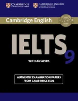 Cambridge Ielts 9 Student's Book With Answers Paperback Cambridge • £14.41