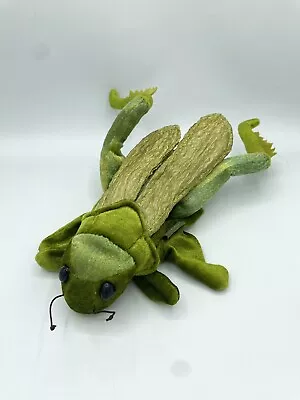 Folkmanis Green Fly Bug Hand Puppet Cricket Grasshopper • $15.20