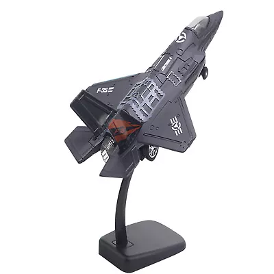 1/72 Fighter Aircraft F35 Jet Lights & Sounds Alloy Model W/ Display Stand Gift • $26.78