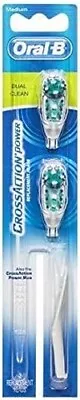 $11.99 • Buy Oral-B CrossAction Dual Clean Replacement Brush Heads 2pk-AU