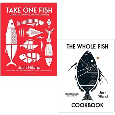 Josh Niland 2 Books Collection Set (Take One Fish & The Whole Fish Cookbook) NEW • £31.49