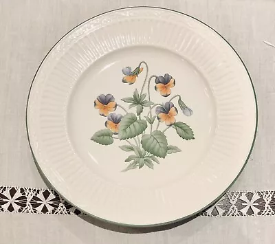 Mikasa Italian Countryside PANSY Floral Botanical Stoneware Salad Plate • $25