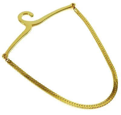 Mens Tie Chain With Nice Flat Herringbone Chain Necktie Accessory • $17.50