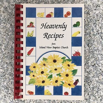 Vintage Heavenly Recipes Island View Baptist Church Orange Park FL Cookbook 1995 • $7.99