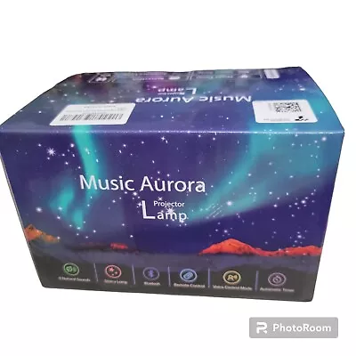 Northern Lights Aurora Projector Star Projector Music Speaker White Noise N... • $24.95