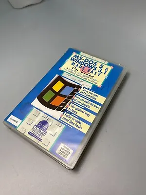 Vintage - Retro - Microsoft MS-DOS 5 & WINDOWS 3.1 Guide - 1995 Vhs - UK • £69.99