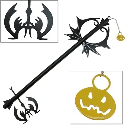 $109 • Buy Pumpkin Hearts Oblivion Kingdom Keyblade Metal Replica Sword