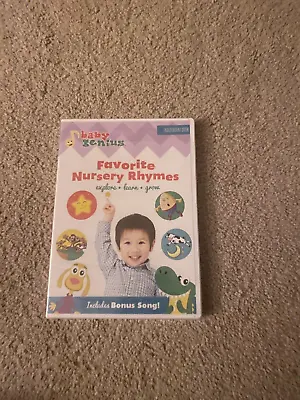 Favorite Nursery Rhymes Dvd New Baby Genius • $7.99