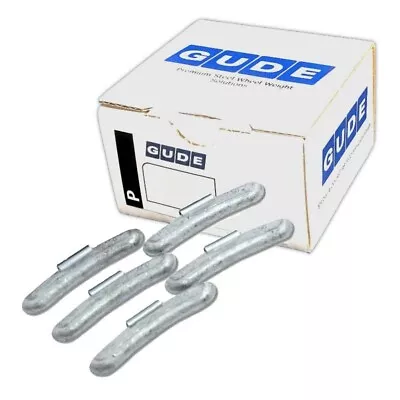 GUDE Tire Wheel Balancing Weights REG P Type Coated Steel Clip On 2.50 Oz 25 Pcs • $26.49