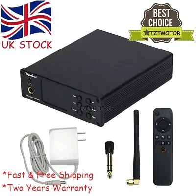 DA10 2 Core ES9038 DSD512 Bluetooth 5.1 USB Decoder HiFi DAC Headphone Amplifier • £49.99