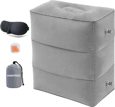 $29.30 • Buy DAWNTREES Inflatable Foot Rest Pillow For Travel,Travel Accessories,Kids/Adults 